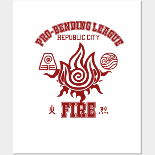 Pro-Firebender Posters and Art